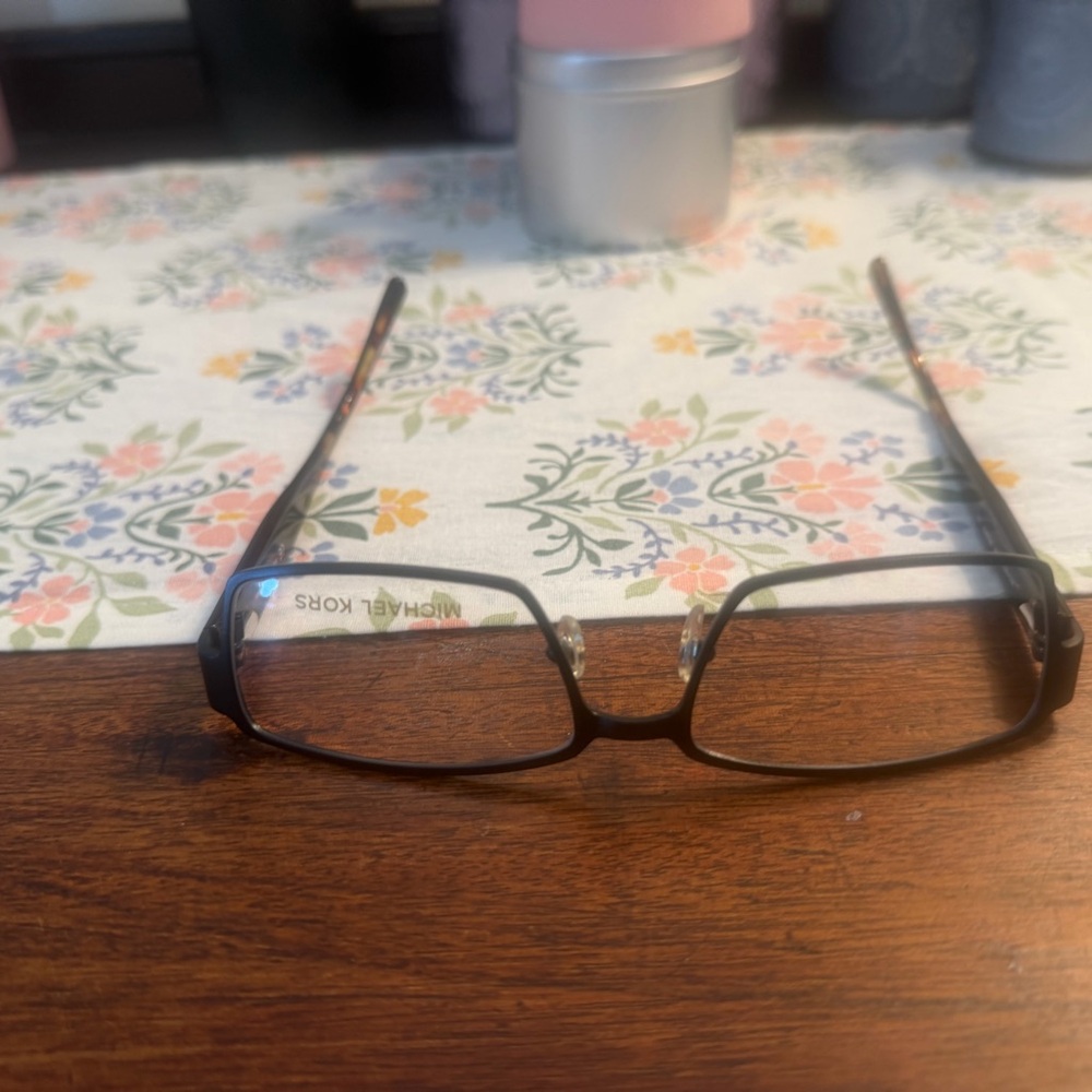 Michael Kors Black Rectangular Eyeglasses - image 7